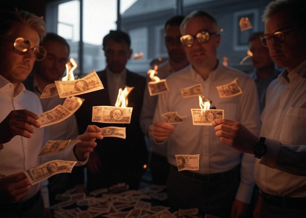 ¿Sabías que hay billetes que valen más quemados que enteros?